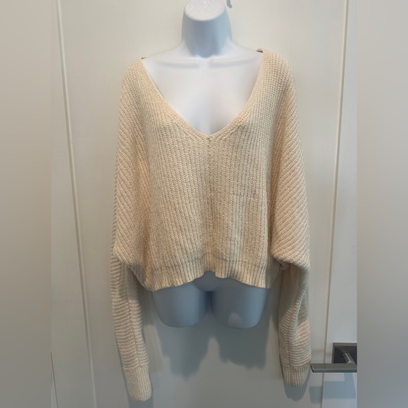 Double Zero- Drop Shoulder Sweater- Medium - Picture 3 of 6